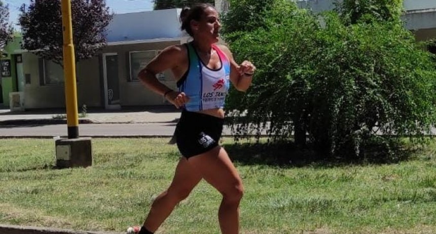 Mariana del Campo se prepara para los 21K de A Pampa Traviesa