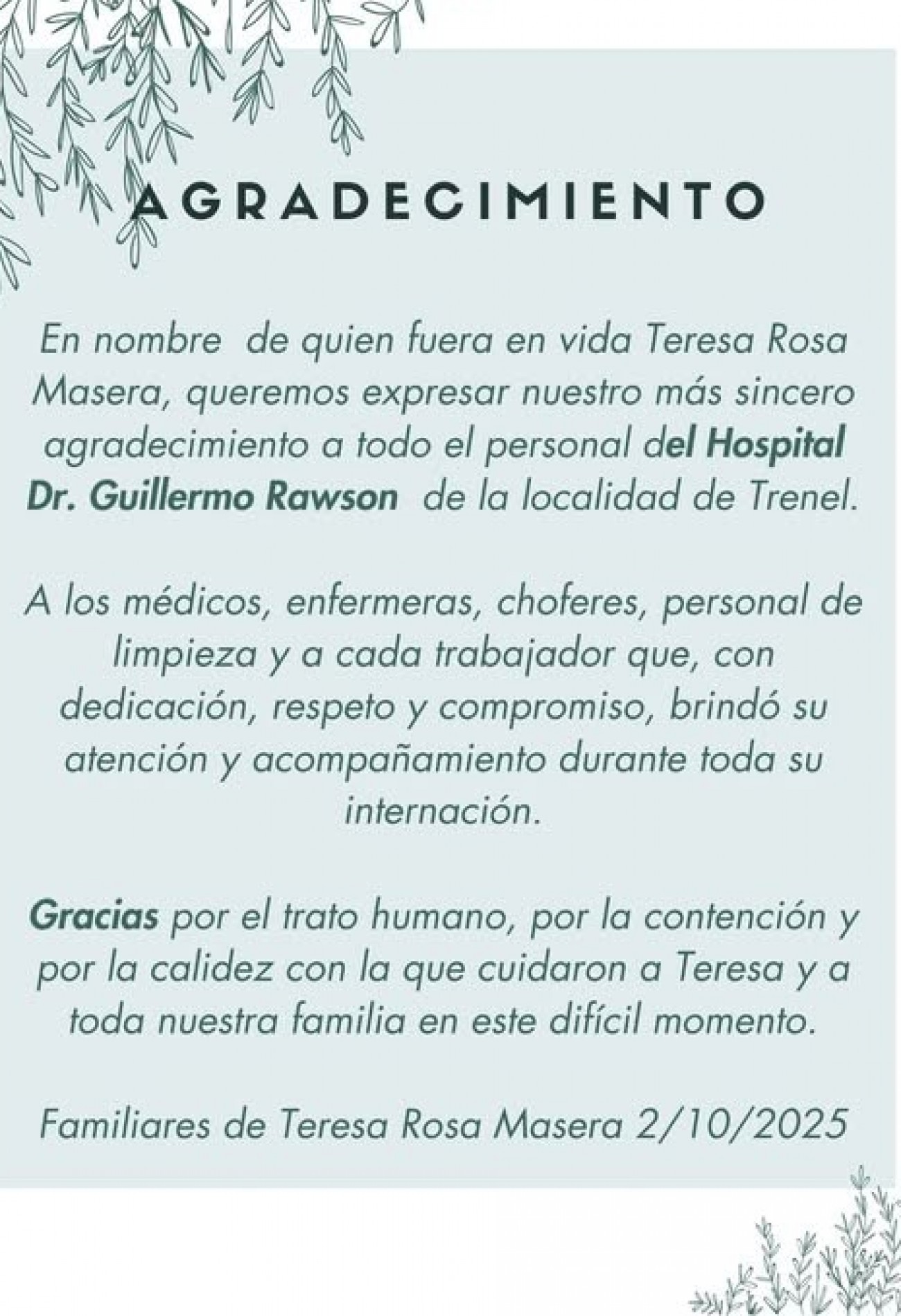 AGRADECIMIENTO