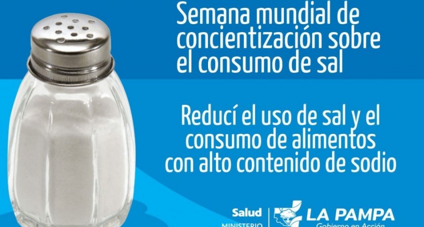 Semana Mundial de concientización sobre el consumo de sal