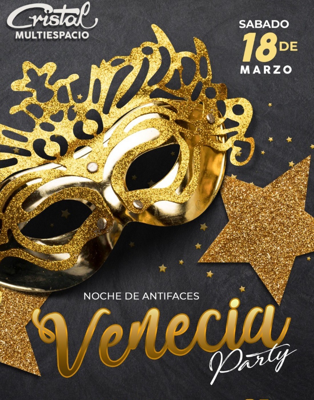 EN EDUARDO CASTEX VENECIA PARTY - NOCHE DE ANTIFACES