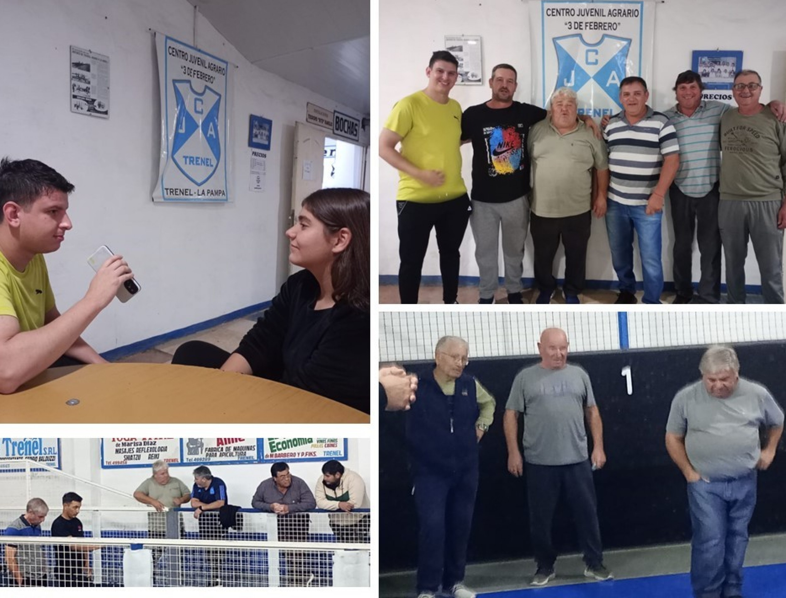 Torneo Nocturno de Bochas en Trenel. Estuvimos con los organizadores