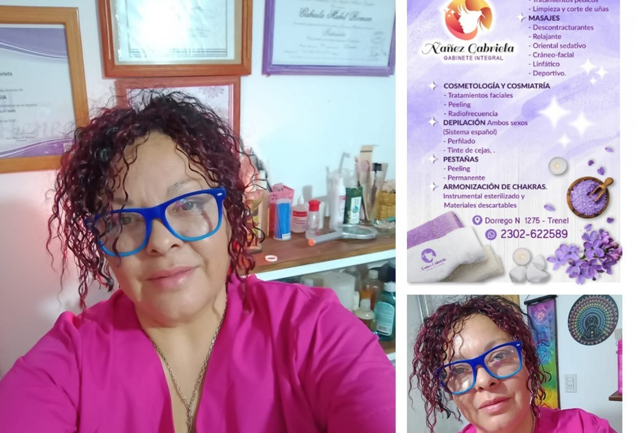 Emprendedores en Trenel: Hoy Gabriela Ñañez, Gabinete Integral