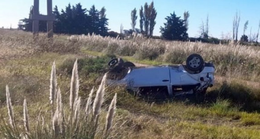 Vuelco en Ruta 188: un hombre de Van Praet permanece internado con pronóstico reservado