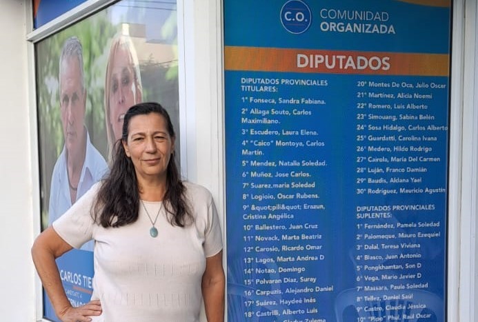 Nota con Laura Escudero candidata a diputada provincial por Comunidad Organizada Lista 94