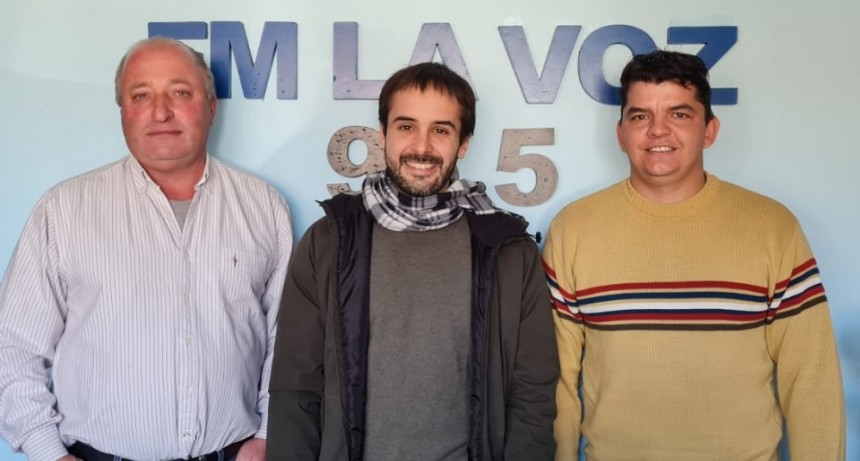 Martín Maquieyra Silvio Marchisio y Ariel Barbero visitaron  Radio La  Voz