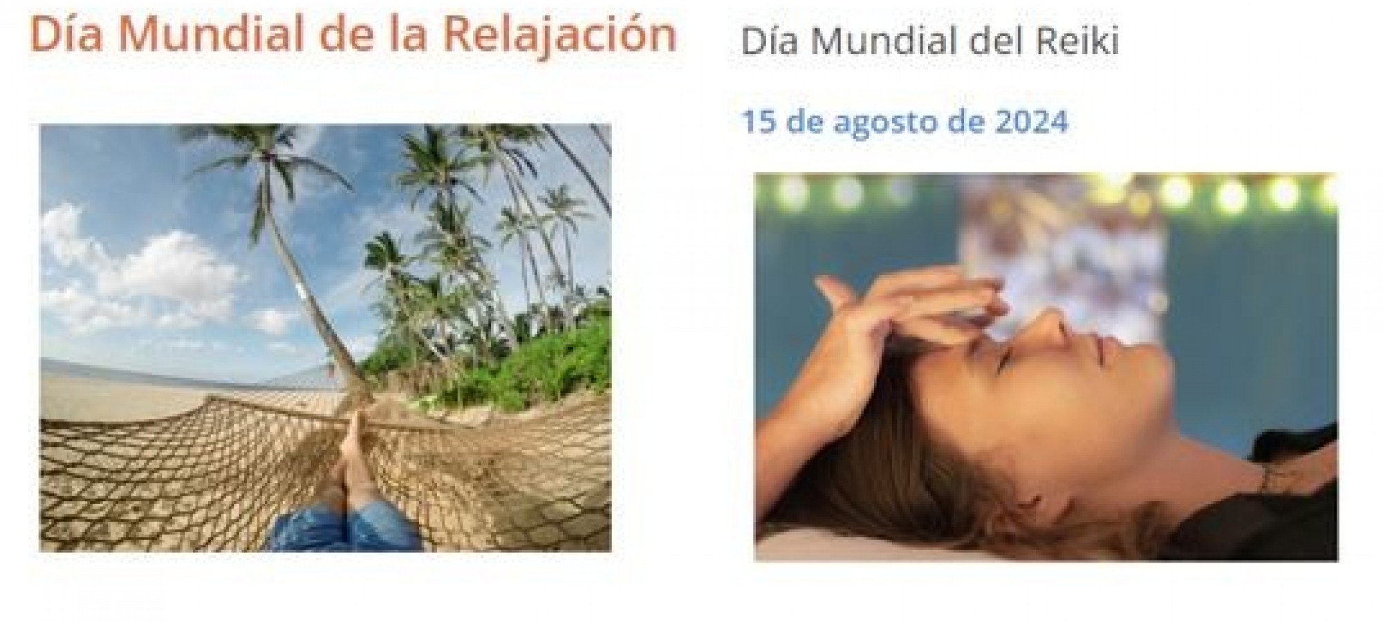 DIA MUNDIAL DE LA RELAJACIÓN Y DEL REIKI 