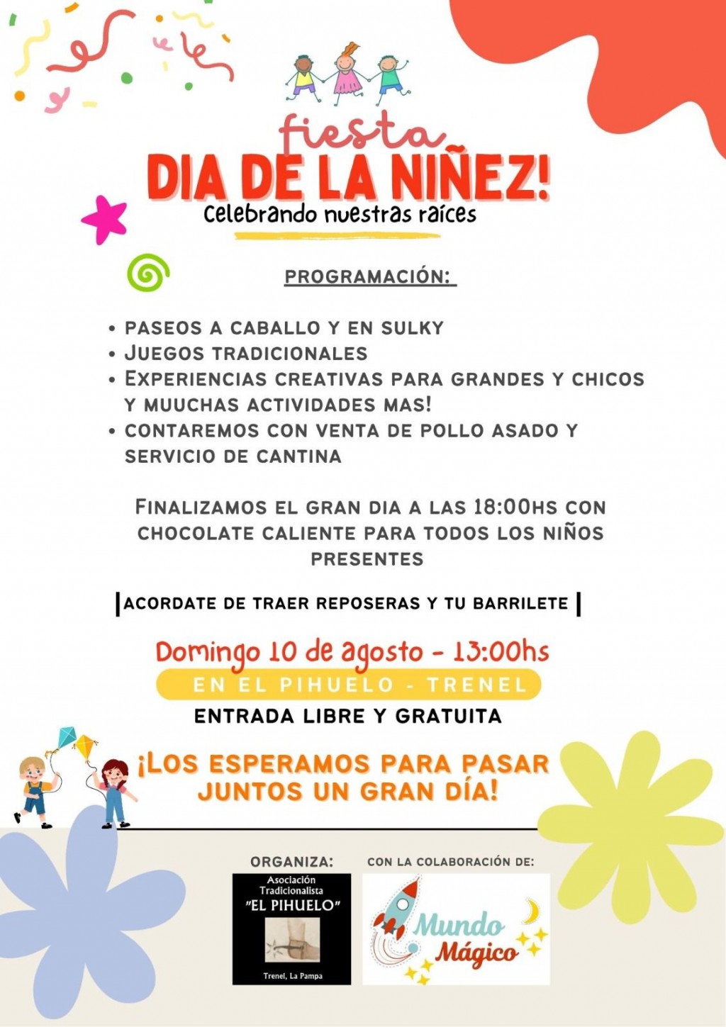 Trenel fiesta de la niñez para toda la familia