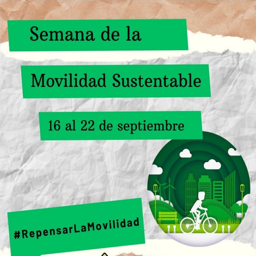 Sumate a la Semana de la Movilidad Sostenible