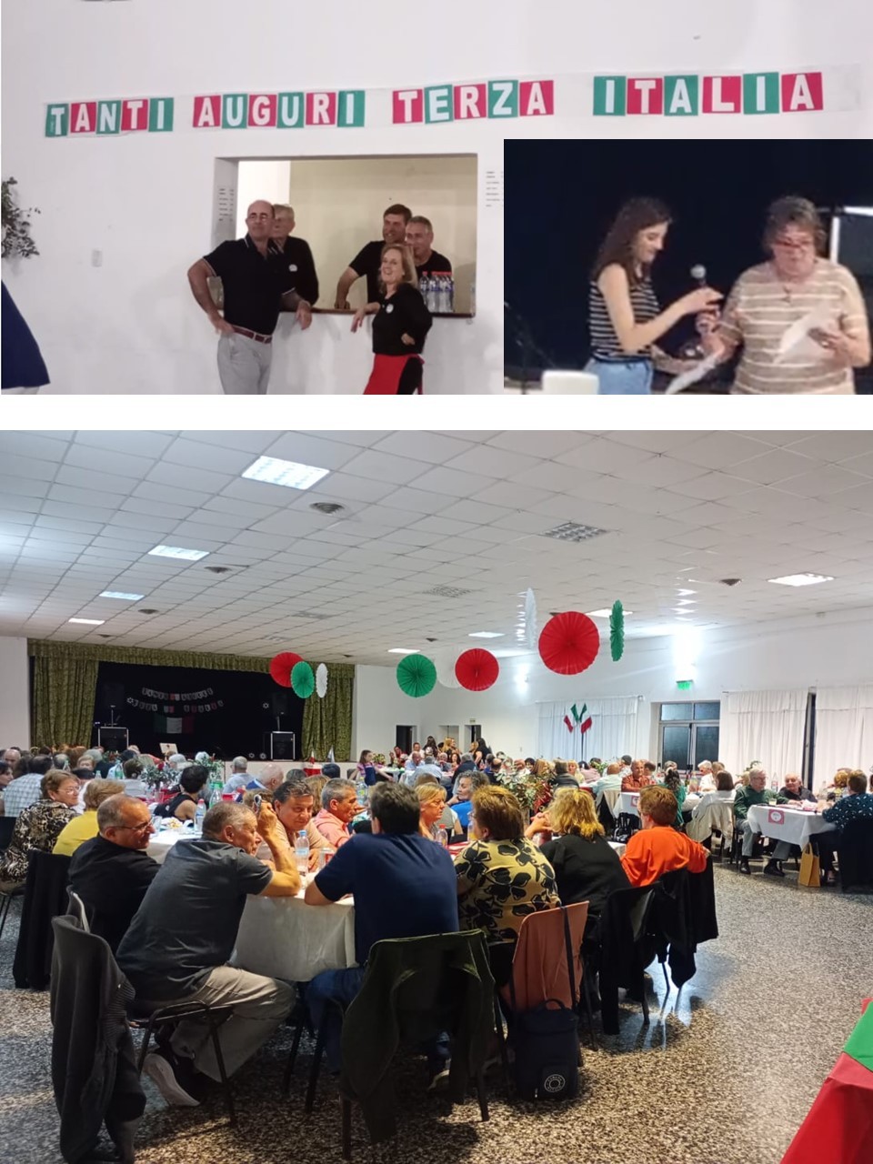 CENA ANIVERSARIO DE LA TERZA ITALIA