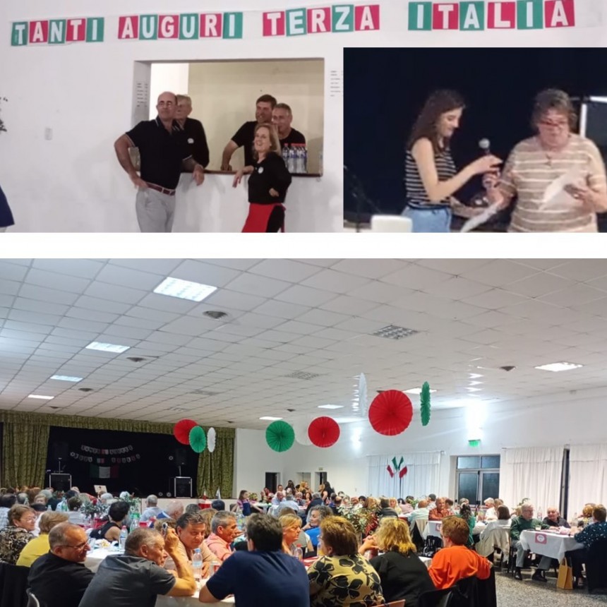 CENA ANIVERSARIO DE LA TERZA ITALIA