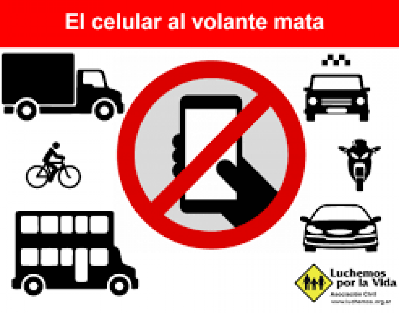 El teléfono celular: un peligro creciente en las manos de conductores y peatones 