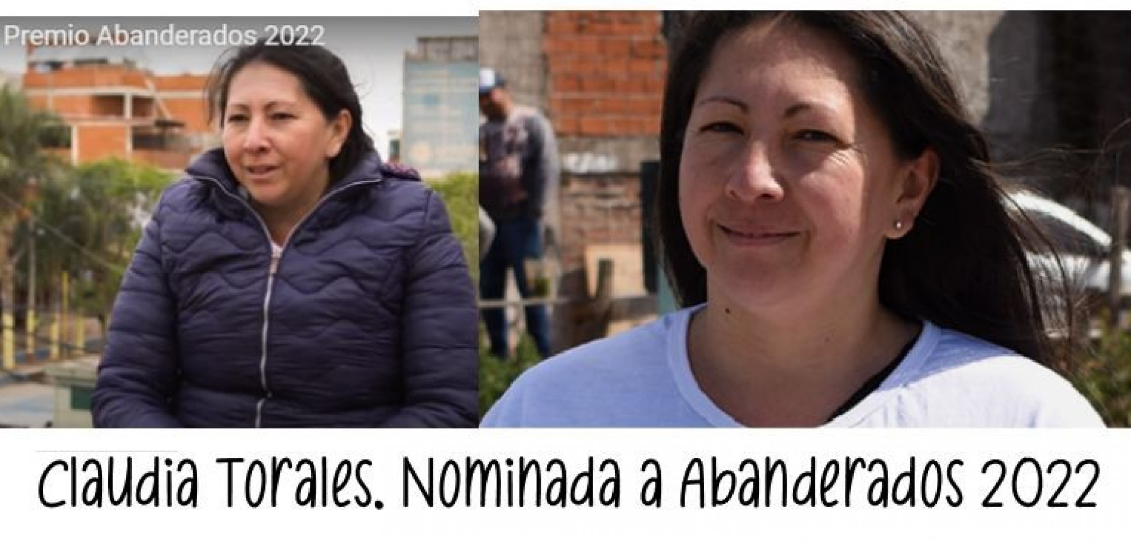 Claudia Torales  está nominada  al premio ABANDERADOS 2022. Ella y un grupo de voluntarios brindan contención a traves de RINCON DE LA FAMILIA