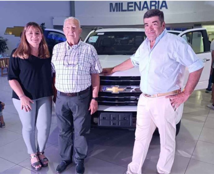 MILENARIA presentó en General Pico las nuevas Chevrolet S10 y Spin 