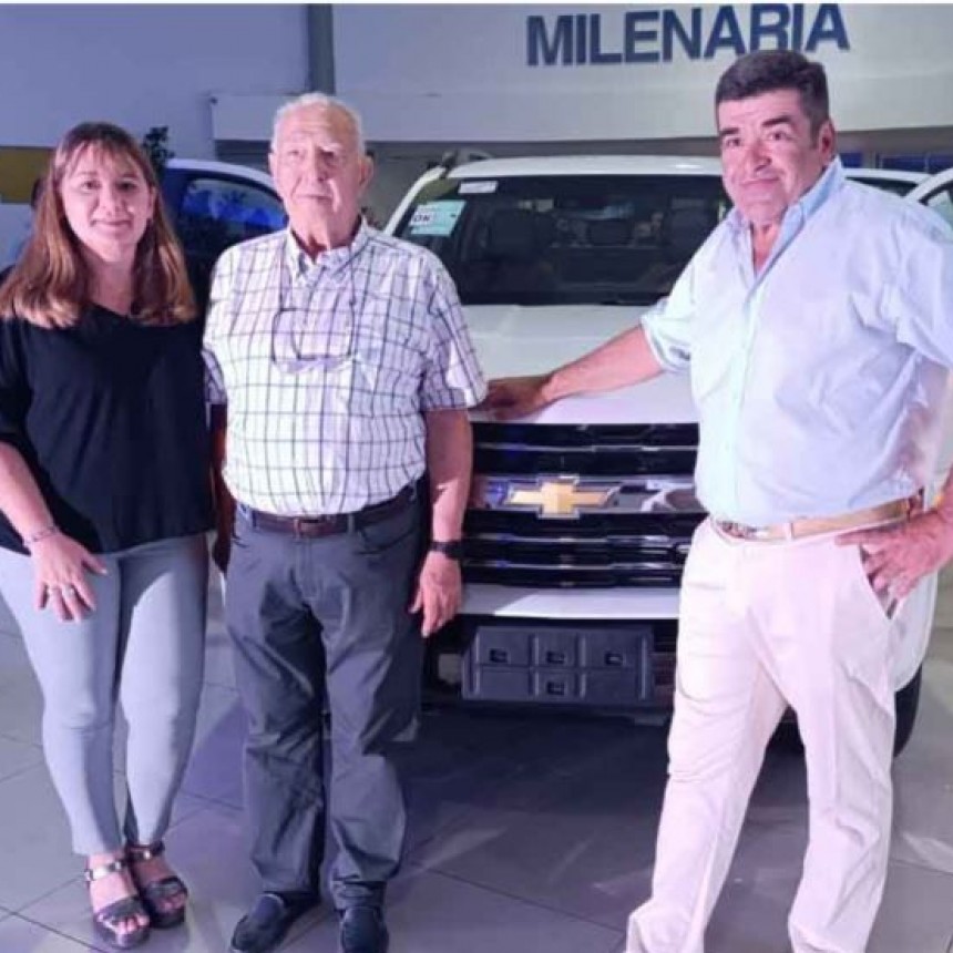 MILENARIA presentó en General Pico las nuevas Chevrolet S10 y Spin 