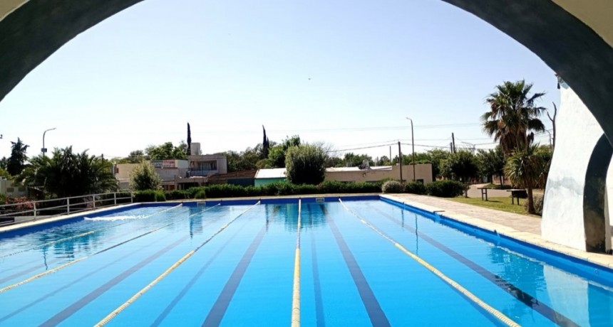 EL MARTES 9 SE HABILITA LA PILETA MUNICIPAL DE TRENEL