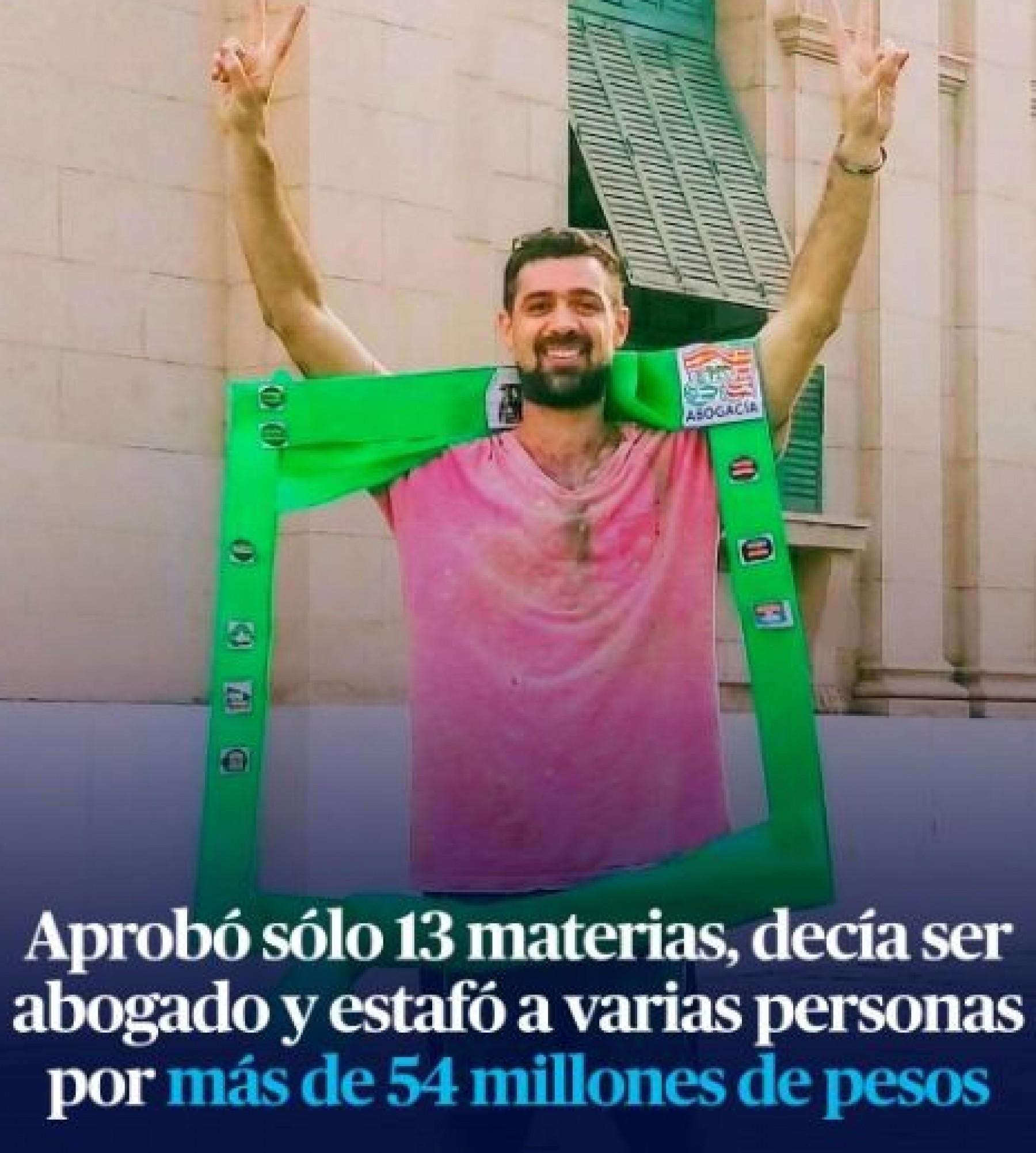 Falso abogado en Sunchales 