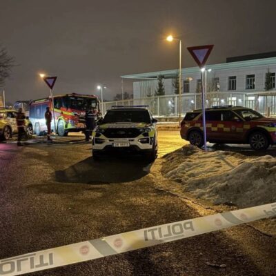 Explosión frente a la embajada de Estados Unidos en Oslo