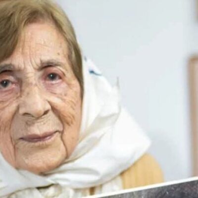 Murió Sara Luján, una de las primeras en sumarse a las rondas de Madres de Plaza de Mayo