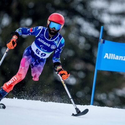 sobrevivió al peor terremoto de la historia de Haití y cumplió el sueño de participar de los Juegos Paralímpicos de Invierno