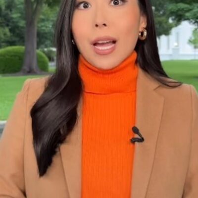 El tiroteo en la Casa Blanca en vivo sorprendió a una periodista que tuvo agacharse y buscar refugio