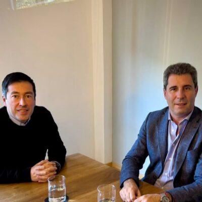 Leonardo Nardini mantuvo un encuentro con Sergio Uñac