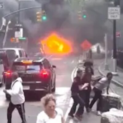 El video de la impactante explosión en el centro de Wall Street que desató el pánico en Nueva York