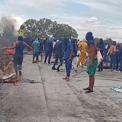 Los videos que muestran cómo es por dentro el motín en una cárcel de Venezuela